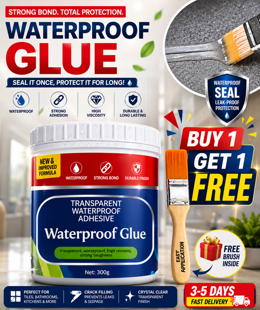 Transparent Crack Seal Glue Waterproof Solution for Roof Leakage ( Pack Of 2 )